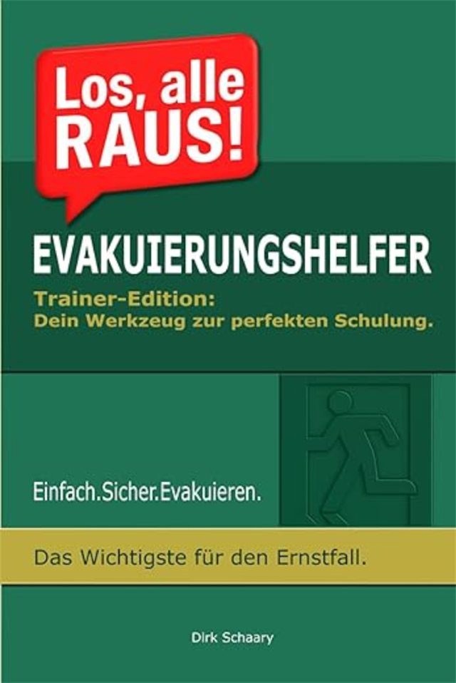 Cover: Evakuierungshelfer – Trainer-Edition