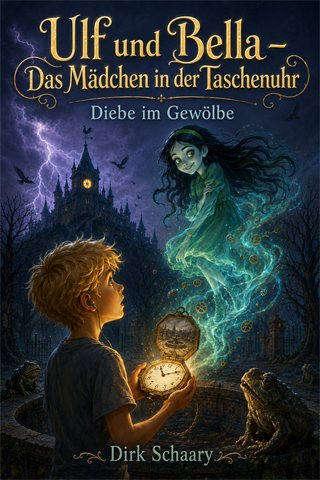 Cover: Ulf und Bella – Das Mädchen in der Taschenuhr, Diebe im Gewölbe